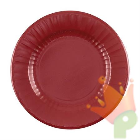 PIATTI ROTONDI BORDEAUX 27 CM 8 PZ