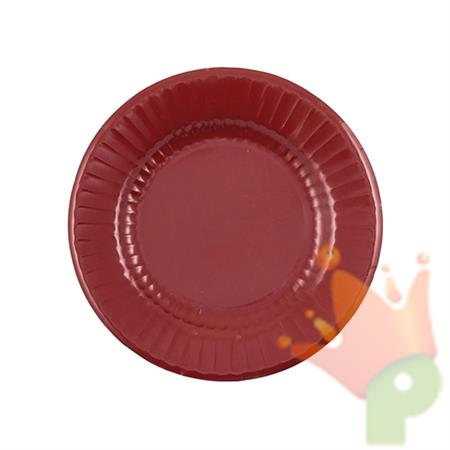 PIATTI ROTONDI BORDEAUX 21CM 8PZ
