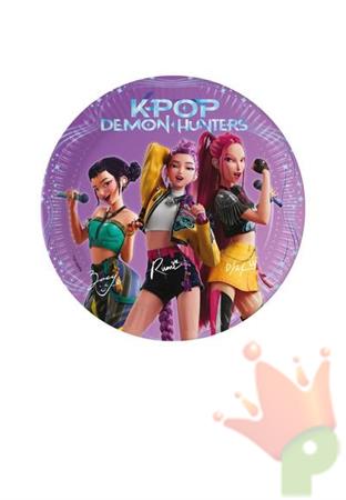 PIATTO 20CM K-POP DEMON HUNTERS 8PZ