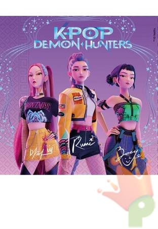TOVAGLIOLI 33X33 K-POP DEMON HUNTERS 20PZ
