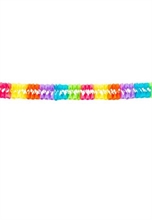 FESTONE A GHIRLANDA QUADRATO MULTICOLOR 6M