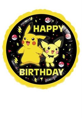 PALLONCINO MYLAR POKEMON  45CM