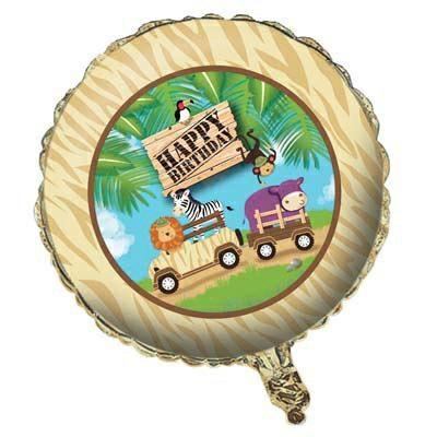 PALLONCINO MYLAR 18INCH SAFARI