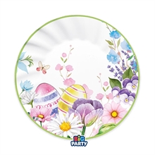 PIATTI FLORAL EASTER 20 CM 6 PZ
