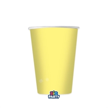 BICCHIERI IN CARTA WAVY GIALLO 250CC 6PZ