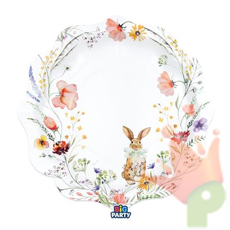 PIATTI IN CARTA HAPPY EASTER 25CM