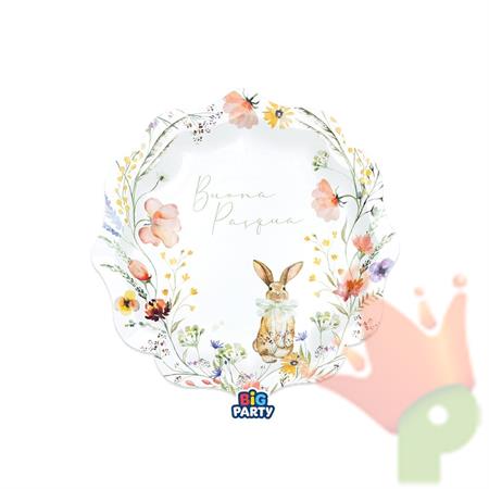 PIATTI IN CARTA HAPPY EASTER 20CM