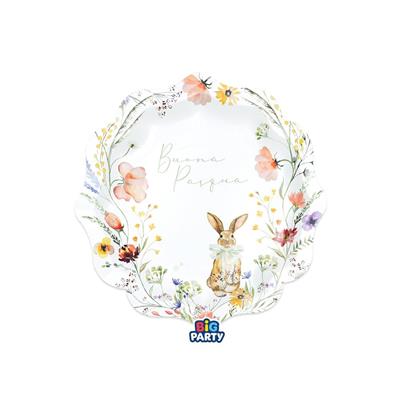 PIATTI IN CARTA HAPPY EASTER 20CM