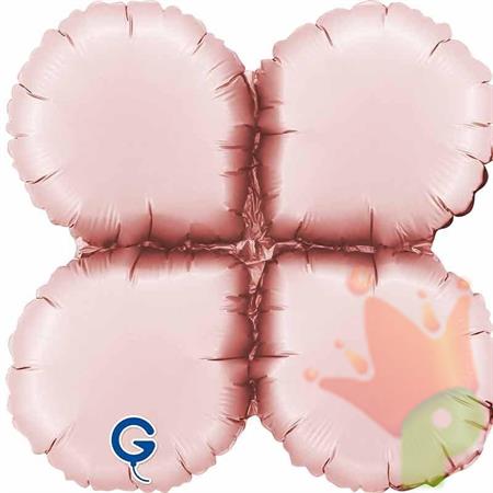 BASE TONDA 13 ROSA SATINATO PER PALLONCINI AD ARIA