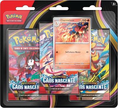 POKEMON CAOS NASCENTE BLISTER 3 BUSTINE
