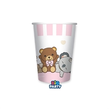 BICCHIERI TEDDY FRIENDS BY THUN ROSA 250CC 6PZ