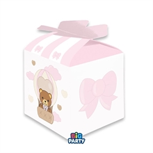 SCATOLINE CUBETTO TEDDY FRIENDS BY THUN ROSA 10PZ