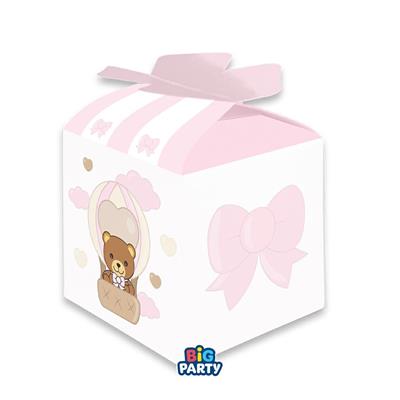 SCATOLINE CUBETTO TEDDY FRIENDS BY THUN ROSA 10PZ