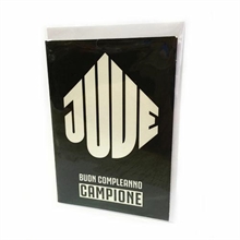 BIGLIETTO COMPLEANNO JUVENTUS