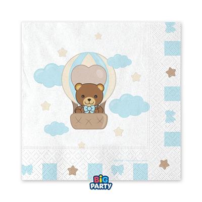 TOVAGLIOLI TEDDY FRIENDS BY THUN CELESTE 33X33CM 16PZ