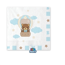 TOVAGLIOLI TEDDY FRIENDS BY THUN CELESTE 25X25CM 16PZ