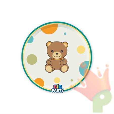 PIATTI TEDDY FRIENDS BY THUN MIX 18CM 6PZ