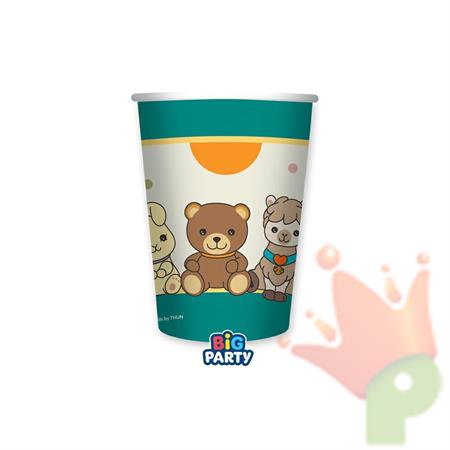 BICCHIERI TEDDY FRIENDS BY THUN 250CC 6PZ