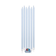 CANDELINE A MATITA CELESTE PASTELLO 15CM 12PZ