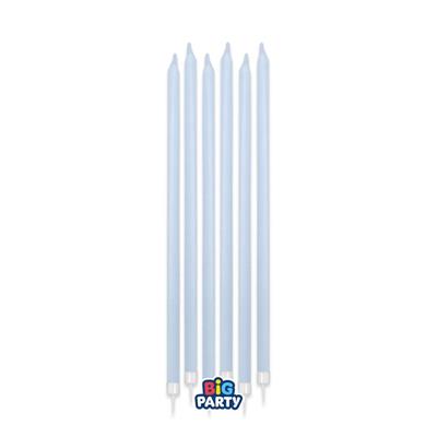 CANDELINE A MATITA CELESTE PASTELLO 15CM 12PZ