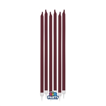 CANDELINE A MATITA BORGOGNA 15CM 12PZ