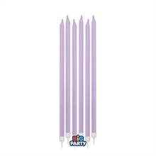 CANDELINE A MATITA LILLA 15CM 12PZ