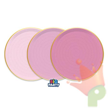 PIATTI RUSTIC PEONY MIX 24CM 6PZ