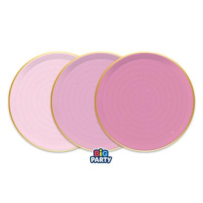 PIATTI RUSTIC PEONY MIX 24CM 6PZ