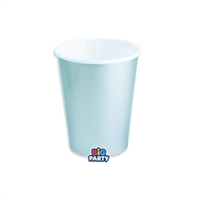 BICCHIERI WAVY CELESTE PERLATO 250CC 6PZ