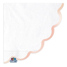 TOVAGLIOLI WAVY ROSA PERLATO 33X33CM 16PZ