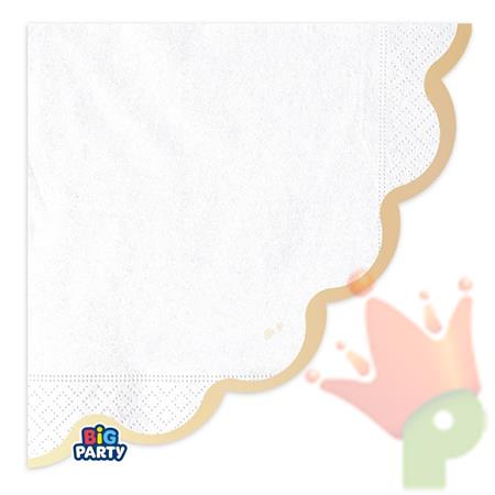 TOVAGLIOLI WAVY CHAMPAGNE SATINATO 33X33CM 16PZ
