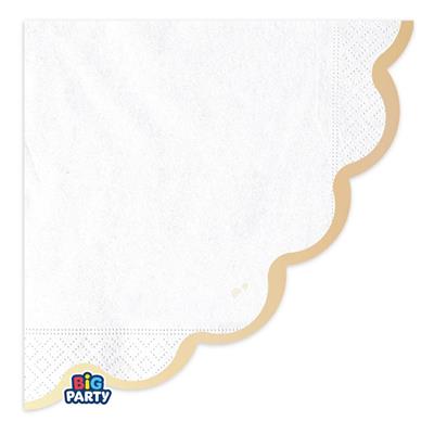 TOVAGLIOLI WAVY CHAMPAGNE SATINATO 33X33CM 16PZ