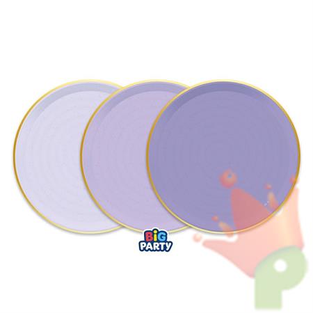 PIATTI RUSTIC AMETISTA MIX 24CM 6PZ