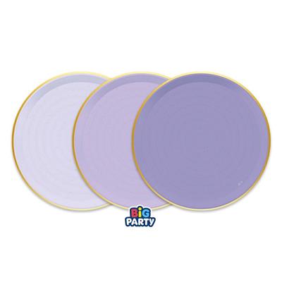 PIATTI RUSTIC AMETISTA MIX 24CM 6PZ