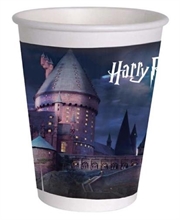 BICCHIERI HARRY POTTER HOWGARTS 255ML 8PZ