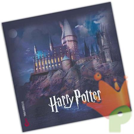 TOVAGLIOLI HARRY POTTER HOGWARTS 33X33CM 20PZ