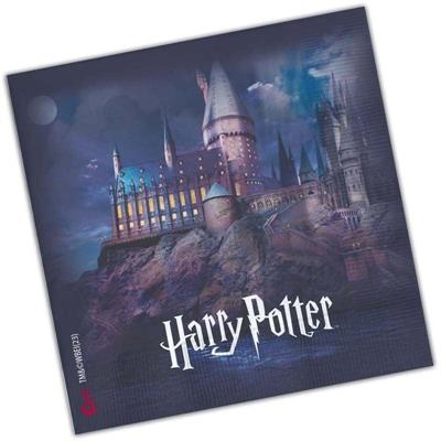 TOVAGLIOLI HARRY POTTER HOGWARTS 33X33CM 20PZ