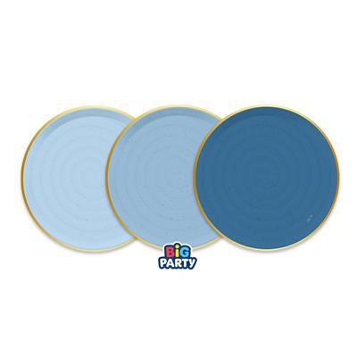 PIATTI RUSTIC OCEAN MIX 18CM 6PZ