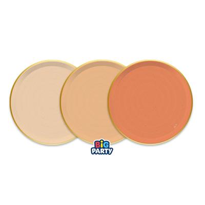PIATTI RUSTIC SUNSET MIX 18CM 6PZ