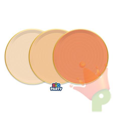 PIATTI RUSTIC SUNSET MIX 24CM 6PZ