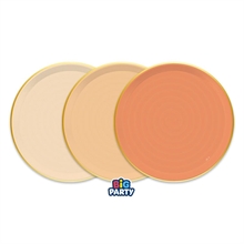 PIATTI RUSTIC SUNSET MIX 24CM 6PZ
