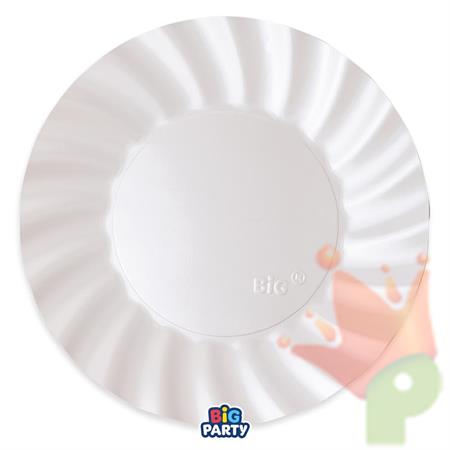 PATTI WAVY BIANCO PERLATO 30CM 6PZ