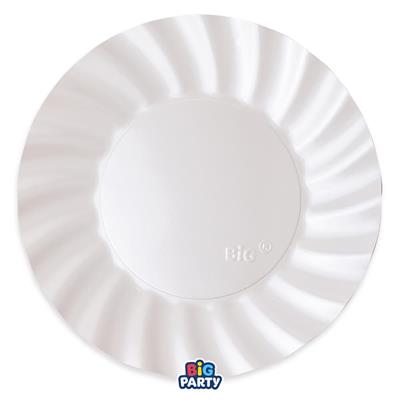 PATTI WAVY BIANCO PERLATO 30CM 6PZ