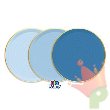 PIATTI RUSTIC OCEAN MIX 24CM 6PZ