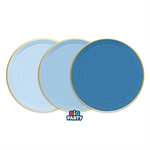 PIATTI RUSTIC OCEAN MIX 24CM 6PZ