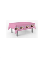 TOVAGLIA IN PLASTICA BARBIE 120X180CM