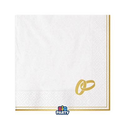 TOVAGLIOLI FEDI BIANCO 25X25CM 16PZ
