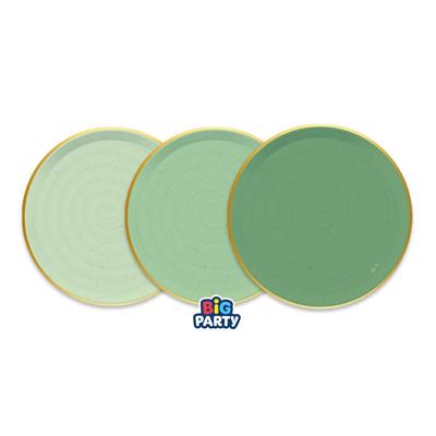 PIATTI RUSTIC BOTANIC MIX 18CM 6PZ