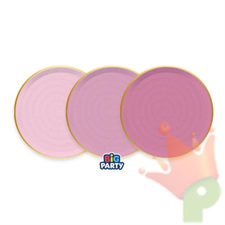 PIATTI RUSTIC PEONY MIX 18CM 6PZ