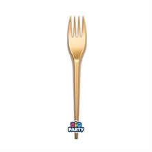 FORCHETTE ORO RIUTILIZZABILI 17,5CM 20PZ
